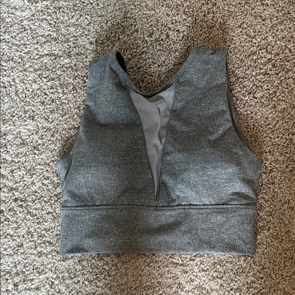 Gray Senita Athletics Victoria bra